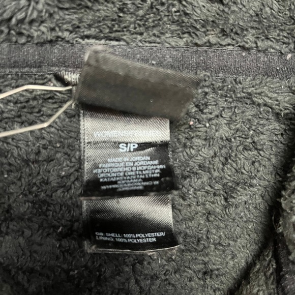 The North Face Fleece Jacket Womens S Black Osito Full Zip High Pile Soft Fuzzy - Picture 7 of 10